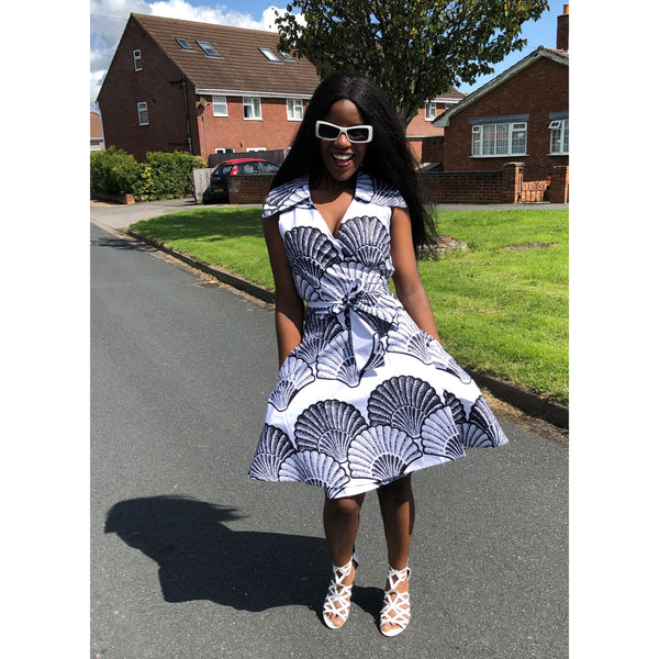 Zonke African Wrap Dress – AfricanFashionAllure